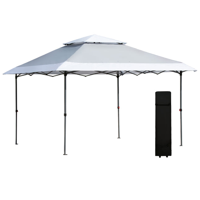 Pop-Up Gartenpavillon 3,5x3,5m, UV-Schutz, Oxford-Gewebe