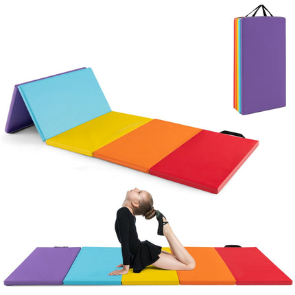 Klappbare Gymnastikmatte, 5-teilig 200x75x3 cm