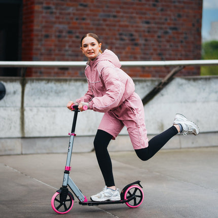 Folding Kick Scooter for Adults, Adjustable Height