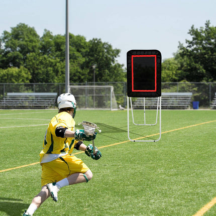 Folding Lacrosse Rebounder, 3x4 Ft, Adjustable Angle
