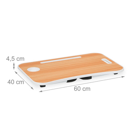 Klappbarer Laptoptisch mit rutschfesten Füßen, tragbares Design