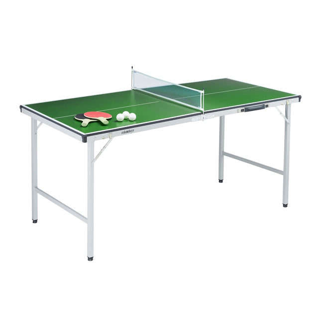 Zusammenklappbares Midi Tischtennis-Set mit Schlägern und Bällen
