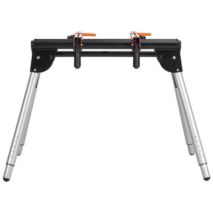 Folding Miter Saw Stand, 330 lb Capacity, Steel, 29.1–32.9 in Height