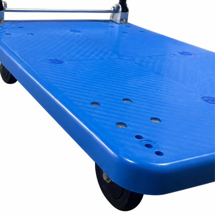 Plattformwagen klappbar, 300kg Tragkraft - Blau
