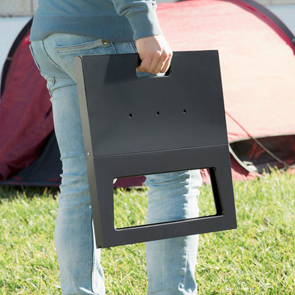 Skládací přenosný gril na dřevěné uhlí FoldyQ InnovaGoods