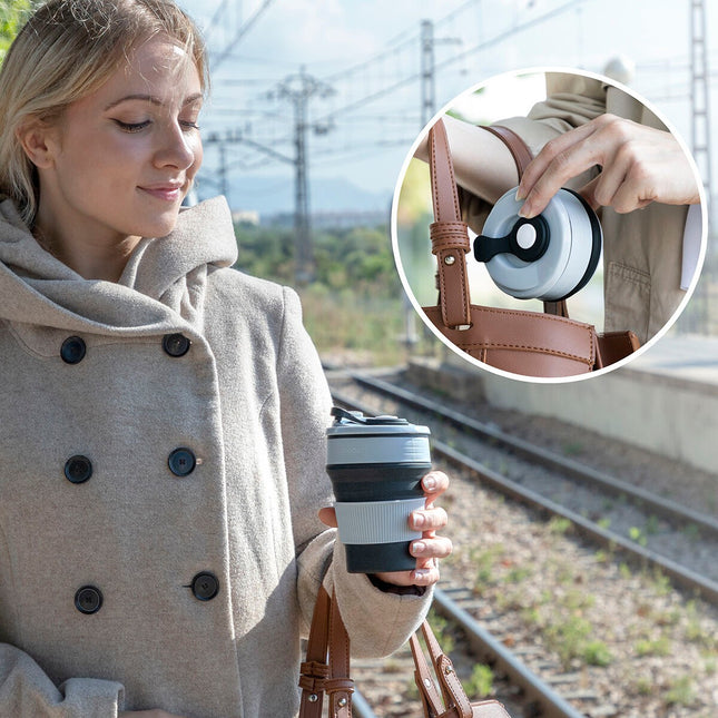 Faltbarer Silikonbecher Flahsie InnovaGoods