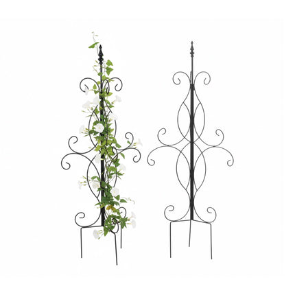 Zusammenklappbares Garten-Rankgitter aus Stahl für Kletterpflanzen
