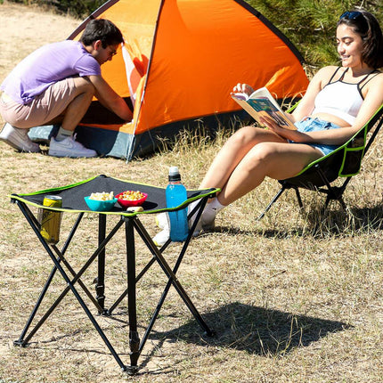 Klappbarer Textil-Campingtisch mit Schutzhülle Cafolby InnovaGoods
