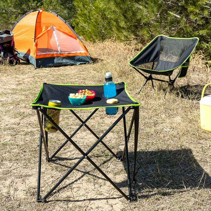 Klappbarer Textil-Campingtisch mit Schutzhülle Cafolby InnovaGoods