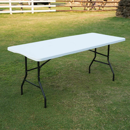 Folding Tourist Table, White, Compact and Portable