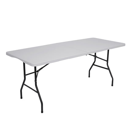Folding Tourist Table, White, Compact and Portable