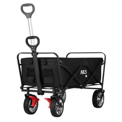 Folding Wagon, Black, 120L Capacity