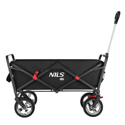 Folding Wagon, Black, 120L Capacity