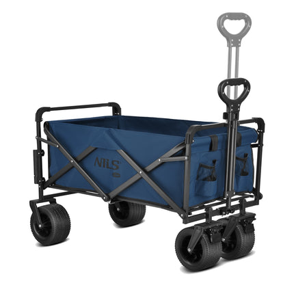 Folding Wagon, Blue, 120L Capacity