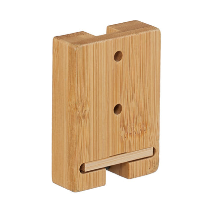 Klappbare Wandhaken, Bambus, platzsparendes Design