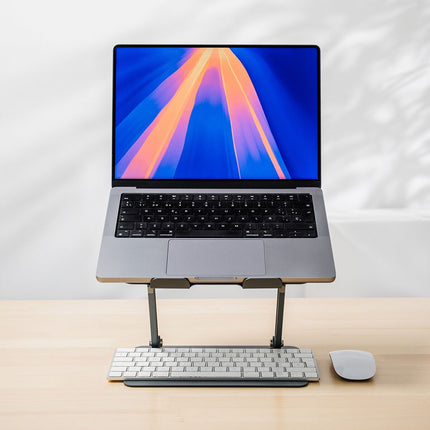 Klappbarer und verstellbarer Laptopständer Lastan InnovaGoods