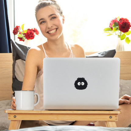Table pliante en bambou pour ordinateur portable