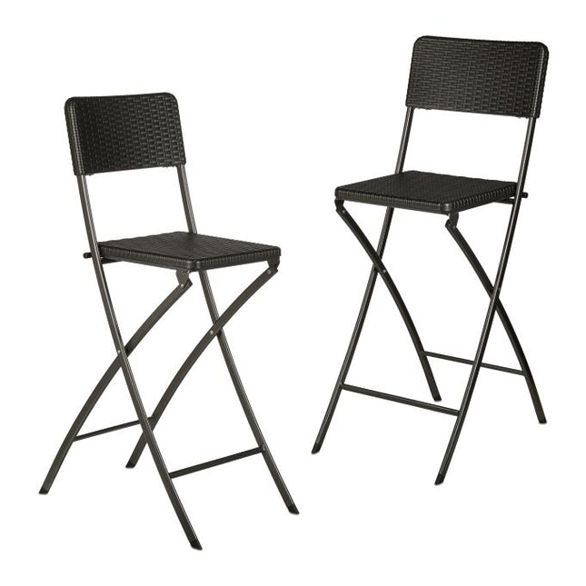 Klappbarer Barhocker BASTIAN 2er Set