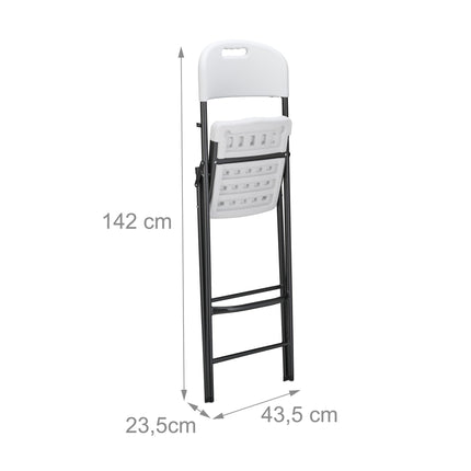 Klappbarer Barhocker 2er Set