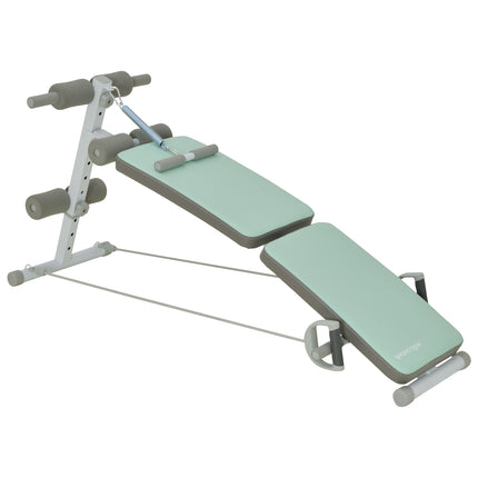 Folding bench - Adjustable with resistance bands