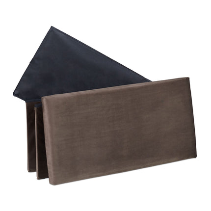 Banc pliant en velours