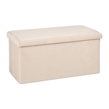 Banc pliant en velours
