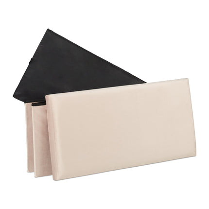 Banc pliant en velours
