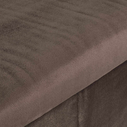 Banc pliant en velours