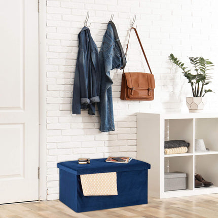 Banc pliant en velours