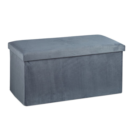 Banc pliant en velours