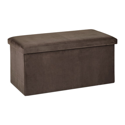 Banc pliant en velours