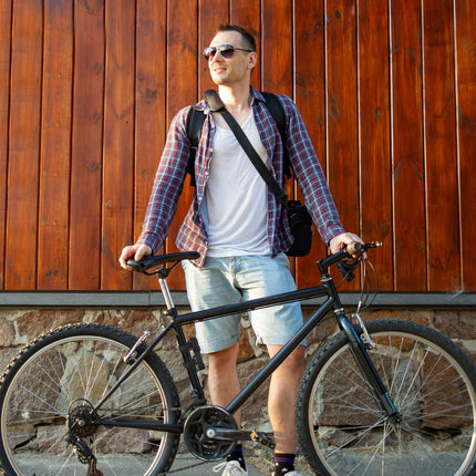 Faltbares Fahrradschloss mit Schlüssel