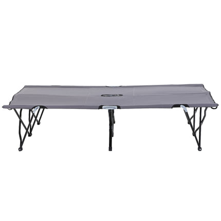 Camping-Klappbett für 2 Personen, 136 kg Traglast, mit Tasche