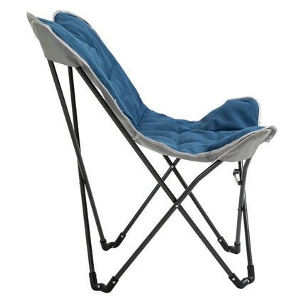 Folding camping chair, 120 kg load, easily portable