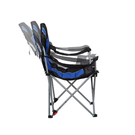 Chaise de camping pliante avec rembourrage