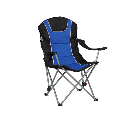 Chaise de camping pliante avec rembourrage