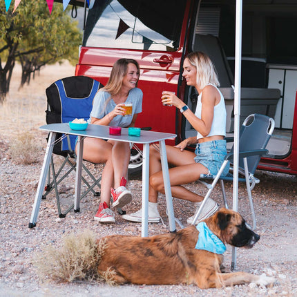 Chaise de camping pliante avec rembourrage