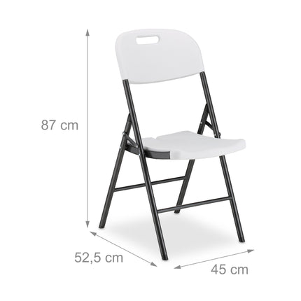 Klappstuhl für den Garten im 2er-Set