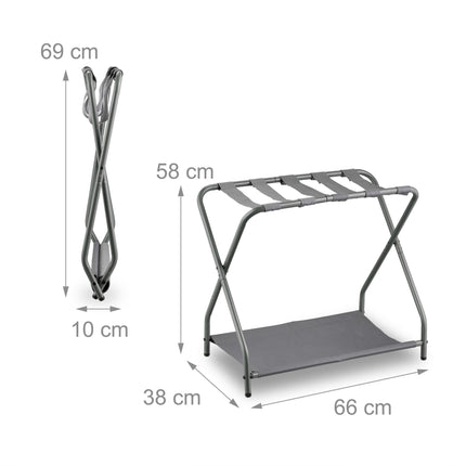 Porte-manteau pliant en métal