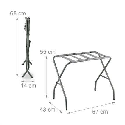 Porte-manteau pliant en métal