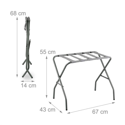 Porte-manteau pliant en métal