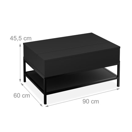 Folding coffee table
