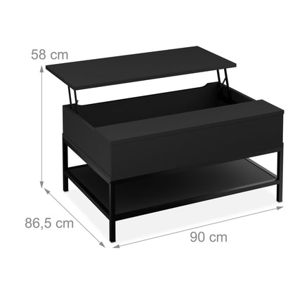 Folding coffee table