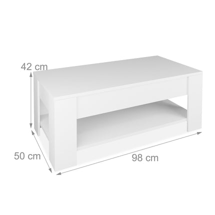 Klappbarer Couchtisch