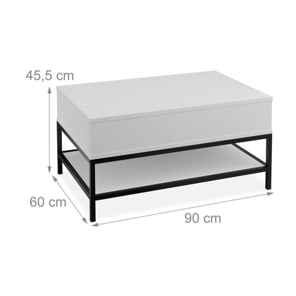Folding coffee table