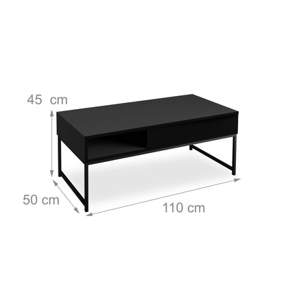 Klappbarer Couchtisch