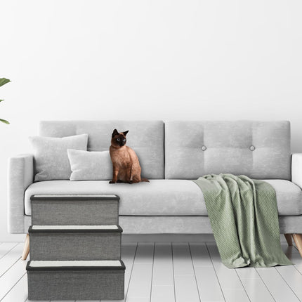 Klappbare Hundeleiter 3 Stufen
