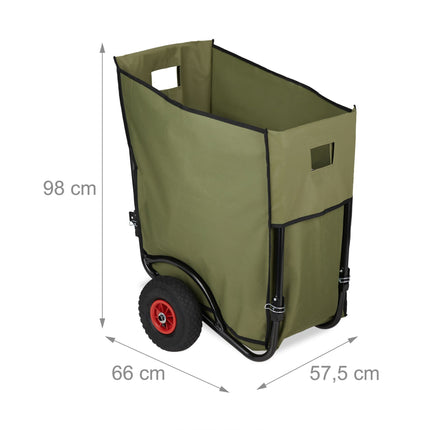 Klappbarer Gartenwagen 160 L