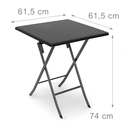 Table de jardin pliante BASTIAN