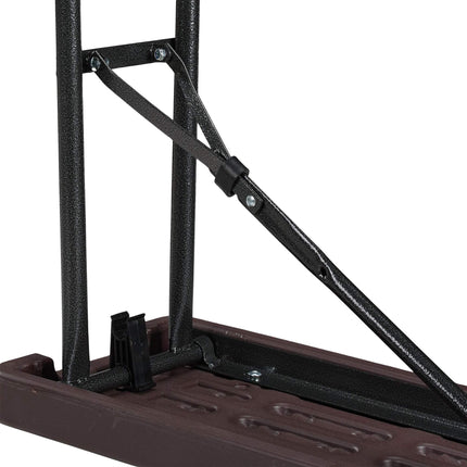Folding garden table